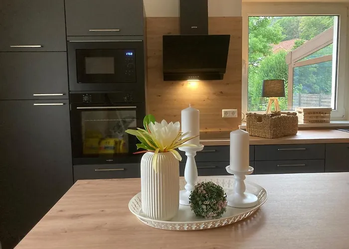 Дом отдыха Traumhaus Mit Sauna Und Kamin *