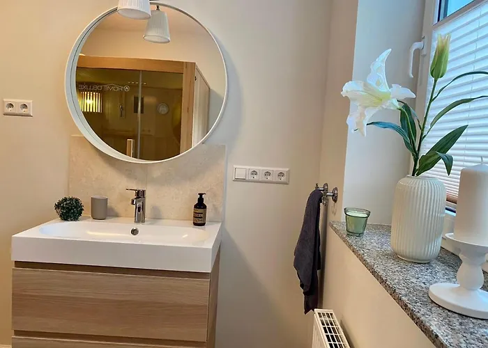 بيت للعطل Traumhaus Mit Sauna Und Kamin